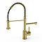 Bower Multiuse 3-in-1 Instant Boiling Water Tap - Brushed Brass with Boiler & Filter Large Image