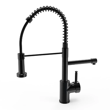 Bower Multiuse 3-in-1 Instant Boiling Water Tap - Matt Black with Boiler & Filter Feature Large Image
