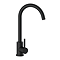 Bower Ontario C-Spout Single Lever Kitchen Sink Mixer - Matt Black