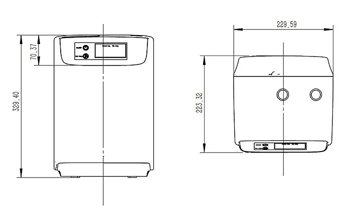 Bower Palma Instant Boiling Water Tap With Boiler & Filter - Brushed Brass