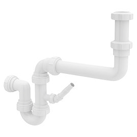 Bower Single Bowl Kitchen Sink Plumbing Kit
