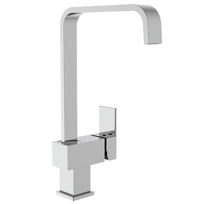 Bower Square Single Lever Mono Sink Mixer - Chrome