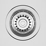 Bower Stainless Steel Basket Strainer Kitchen Sink Waste and Overflow