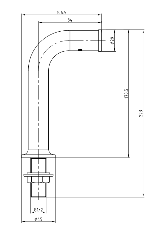 Bower Traditional Brushed Brass Kitchen Bib Taps with Upstands