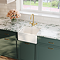 Bower White Ceramic Belfast Kitchen Sink 460 x 380 x 205mm