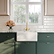 Bower White Ceramic Belfast Kitchen Sink 595 x 455 x 254mm