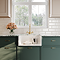 Bower White Ceramic Belfast Kitchen Sink 595 x 455 x 254mm