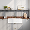 Bower White Ceramic Belfast Kitchen Sink 895 x 460 x 245mm