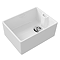 Bower White Ceramic Belfast Kitchen Sink + Waste