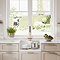 Bower White Ceramic Belfast Sink with Central Waste & Tap Ledge 595 x 450 x 220mm