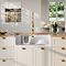 Bower White Ceramic Belfast Sink with Overflow 795 x 500 x 220mm
