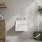 Bower White Ceramic Cleaner Sink with Grid 455 x 362 x 396mm
