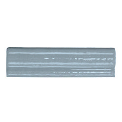 Bramley Rustic Blue Gloss Border Tile – 50 x 150mm