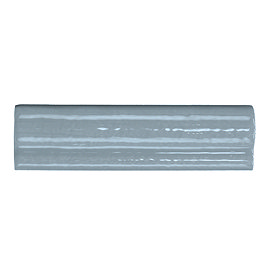 Bramley Rustic Blue Gloss Border Tile – 50 x 150mm