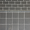 Bramley Rustic Dark Grey Gloss Border Tile - 50 x 150mm