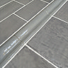 Bramley Rustic Dark Grey Gloss Border Tile - 50 x 150mm