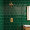 Bramley Rustic Green Gloss Wall Tiles - 150 x 150mm