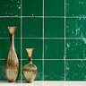 Stonehouse Studio Bramley Rustic Green Gloss Wall Tiles - 150 x 150mm
