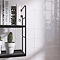 Bramley Rustic White Gloss Wall Tiles - 150 x 150mm