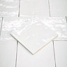 Stonehouse Studio Bramley Rustic White Gloss Wall Tiles - 150 x 150mm