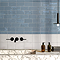 Bramley Rustic White Gloss Wall Tiles - 150 x 150mm
