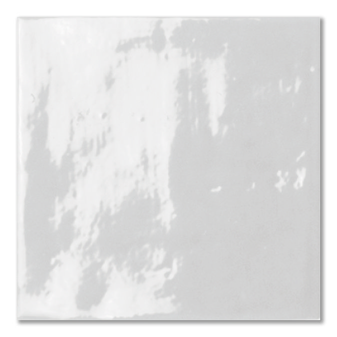 Bramley Rustic White Gloss Wall Tiles - 150 x 150mm