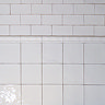 Bramley Rustic White Gloss Wall Tiles - 75 x 150mm