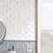Bramley Rustic White Gloss Wall Tiles - 75 x 150mm