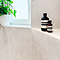 Brandon Hexagon White Concrete Effect Tiles - 210 x 250mm
