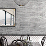 Branford Grey Rustic Brick Effect Tiles - 75 x 280mm