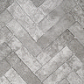 Branford Grey Rustic Brick Effect Tiles - 75 x 280mm