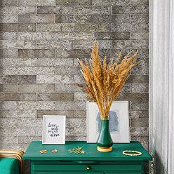 Branford Taupe Rustic Brick Effect Tiles - 75 x 280mm