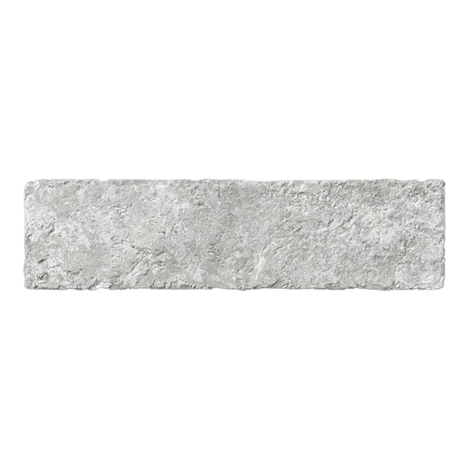 Branford White Rustic Brick Effect Tiles - 75 x 280mm