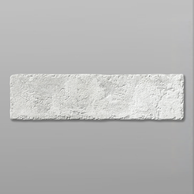 Branford White Stone Effect Tiles - 75 x 280mm
