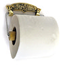Brass Famous No1 Toilet Roll Fixture - J301 Profile Large Image