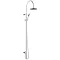 Nuie Breeze Deluxe Rigid Riser Shower Kit with Diverter - AS311 Large Image