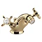 Bristan 1901 Bidet Mixer with Pop-up Waste - Gold - N-BID-G-CD Large Image