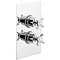 Bristan - 1901 Concealed Dual Control Thermostatic Shower Valve - Chrome - N-TSHCVO-C Large Image
