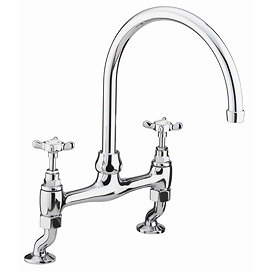 Bristan - 1901 Deck Kitchen Sink Mixer - N-DSM-C Large Image