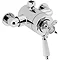 Bristan 1901 Exposed Concentric Top Outlet Shower Valve - Chrome - N2-CSHXTVO-C Large Image