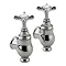 Bristan 1901 Traditional Globe Bath Taps - Chrome Plated - N-GLO-C-CD Large Image