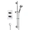 Bristan 1901 Traditional Shower Pack with Adjustable Riser Large Image