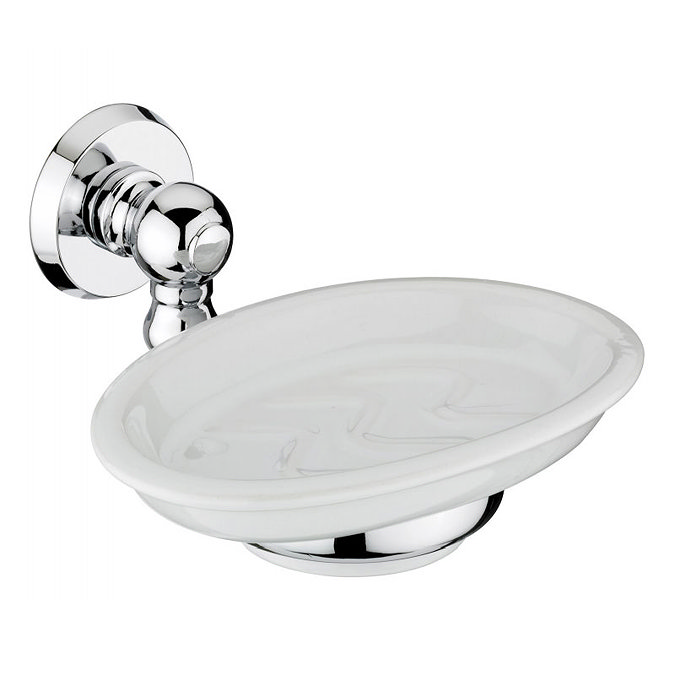 Bristan - 1901 Traditional Soap Dish - Chrome - N-DISH-C Large Image