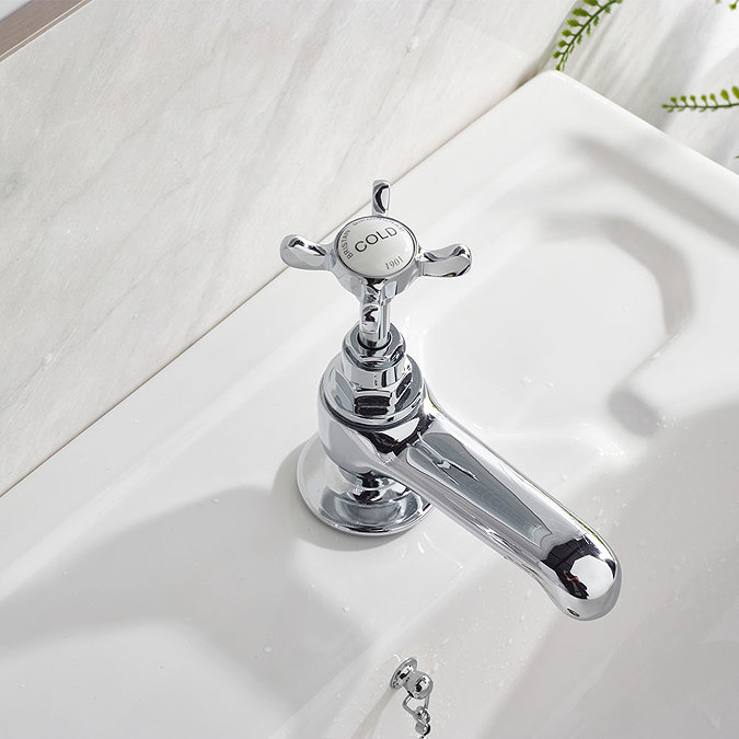 Bristan 1901 Traditional Vanity Basin Taps - Chrome Plated - N-VAN-C-CD  Feature Large Image