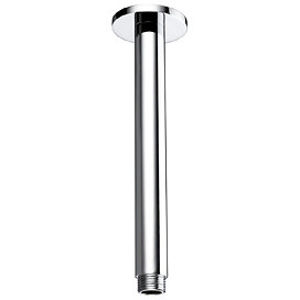 Bristan - 200mm Round Ceiling Fed Shower Arm - ARM-CFRD02-C Large Image