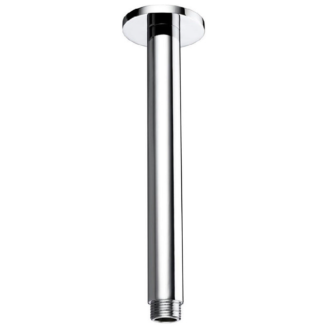 Bristan - 200mm Round Ceiling Fed Shower Arm - ARM-CFRD02-C Large Image