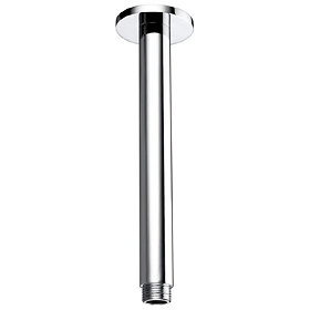 Bristan - 200mm Round Ceiling Fed Shower Arm - ARM-CFRD02-C Large Image