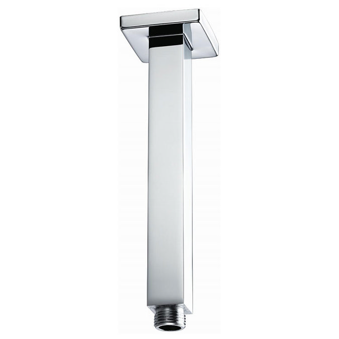 Bristan - 200mm Square Ceiling Fed Shower Arm - ARM-CFSQ02-C Large Image