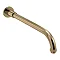 Bristan 360mm Wall Mounted Shower Arm - Gold Large Image