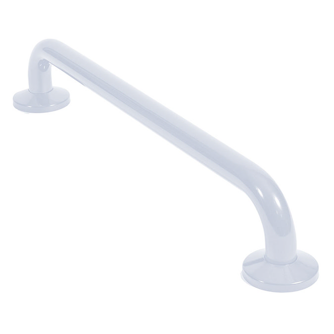 Bristan - 600mm Grab Rail - White Aluminium - GRAB-600-W Large Image